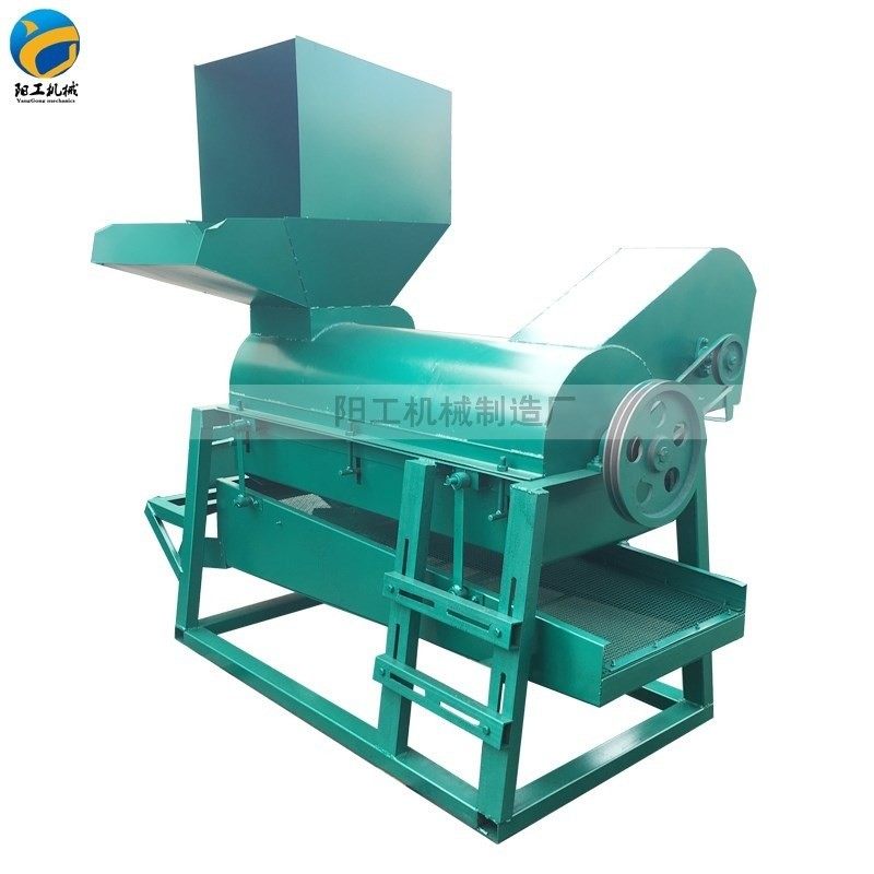 Large 450 oil sunflower thresher sunflower thresher three-separation automatic feeding and bagging oil sunflower thresher - Taobao