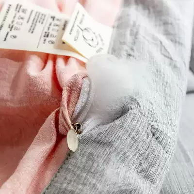 Cotton and linen free cotton summer quilt cotton quilt thin quilt core pure cotton machine wash summer quilt four-piece set 2021 New