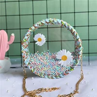 Цветение синих цветов [Пакет материалов + видеоурок] Отправьте разноцветные шары + ромашки