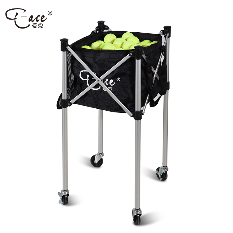 Love Thunder Tennis Car pick up Divine Instrumental Tennis Box Pick Up Basket ten Ball Instrumental Training Cart Basket Coaching Car Containing Basket