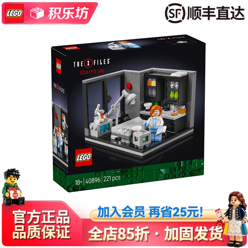 Lego 40896 the X-Files Scully's Laboratory 21369 Special Edition Building Blocks Toy for Boys Lego 40896 the X-Files Scully's Laboratory 21369 Special Edition Building Blocks Toy for Boys
