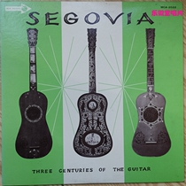 (Black Gum LP) Andres Segovia Classical Guitar Giant Ségovia Plays the Episode