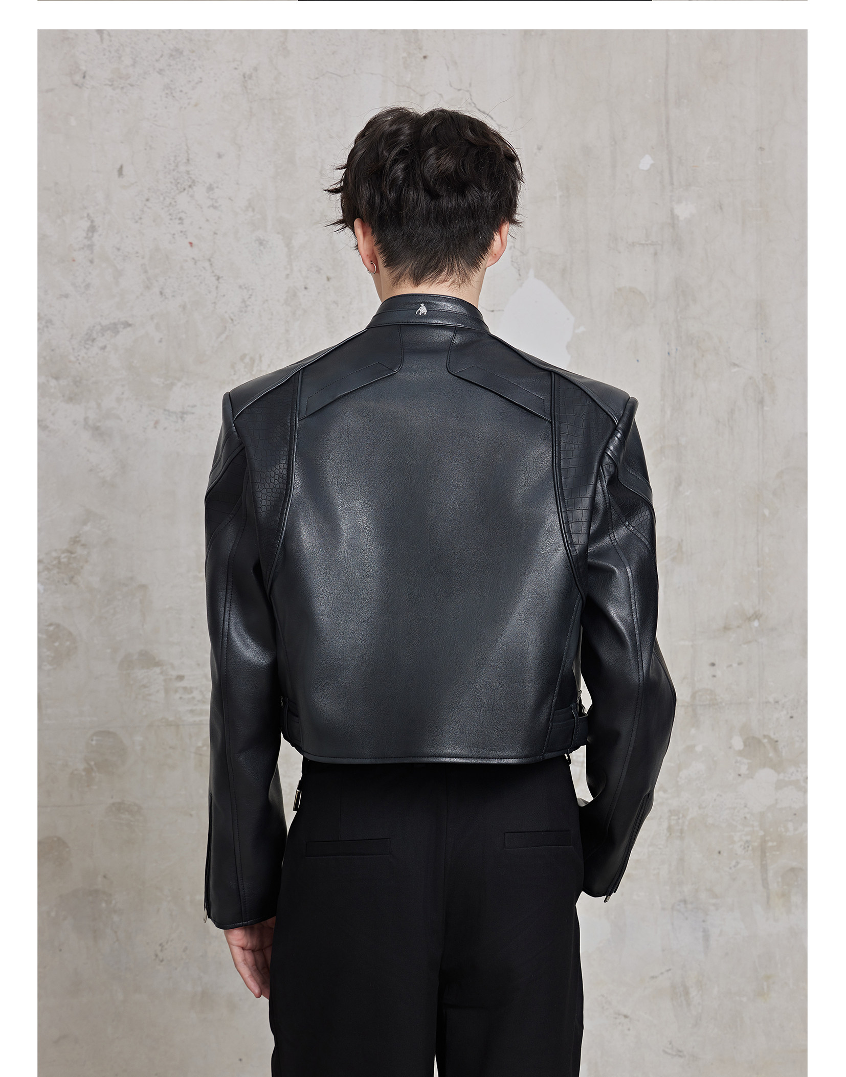 FACEON LAB Akira Cropped Biker Jacket