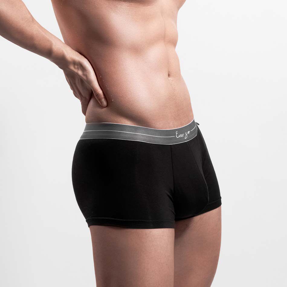 EVERSO Modale Comfort Softness Sensation Brief Sachets Classic Series Men Mid-Waist Four-corner Pants Briefs