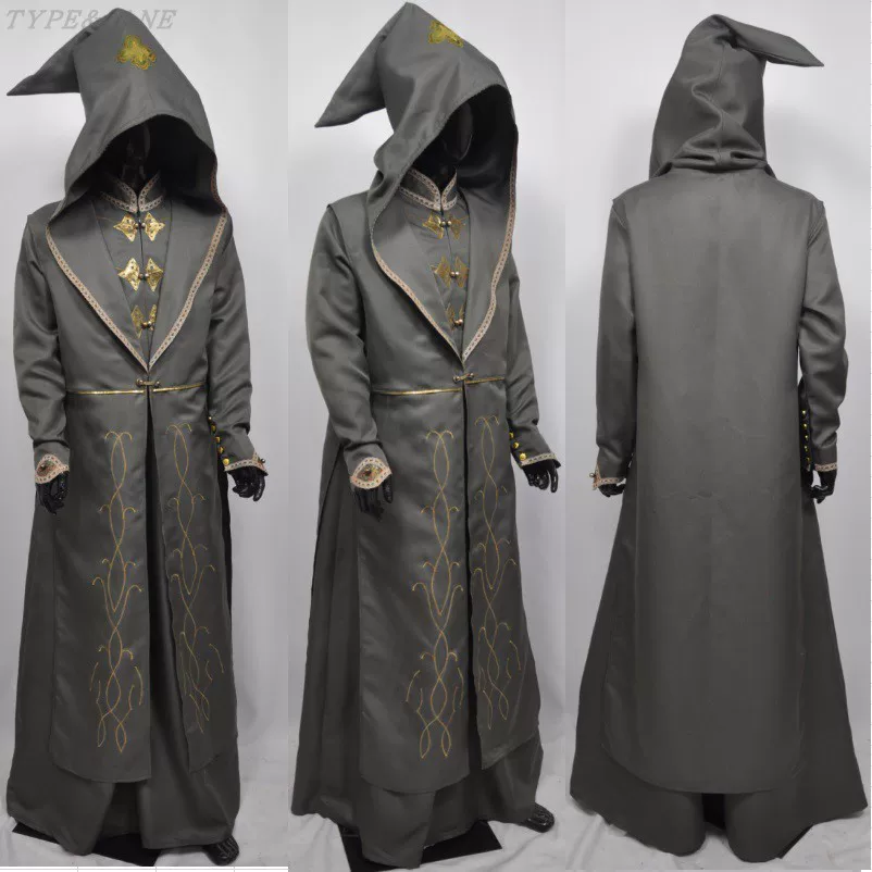 Костюм cosplay Дамблдор из Гарри Поттера, образ Дамблдора, главный волшебник