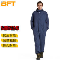 Beifote radiation protection one-piece work clothes radiation protection clothing electromagnetic radiation clothing machine room monitoring shielding clothing protective clothing