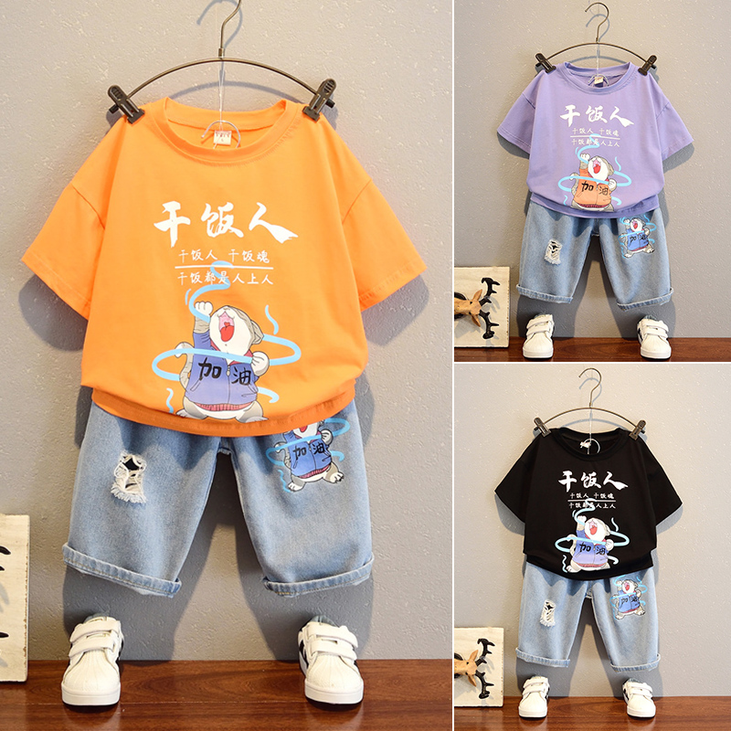 Dry meal clothet shirt boys girls dress short sleeved air fashion large children pure cotton coat children shirt summer dress