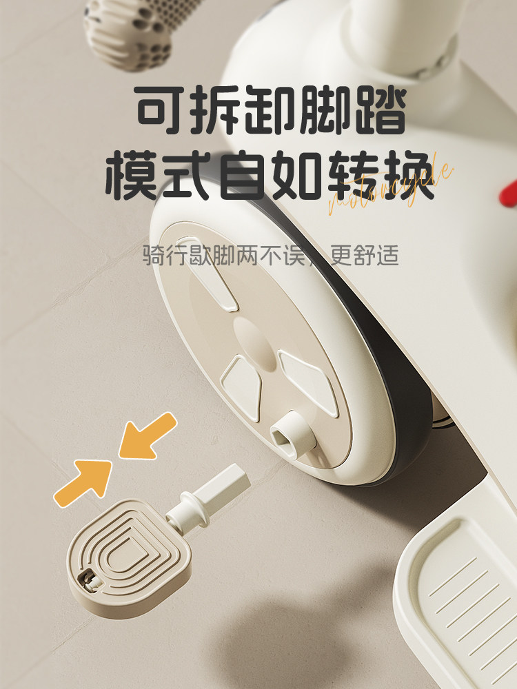 Children's Tricycle Bicycle for 1-3-6 Year Old Babies, Multifunctional Sliding Bicycle Toy, Baby Stroller Pusher