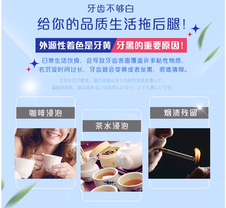 日本 狮王 美白牙膏 150g*5支 亮白清新口气 图4