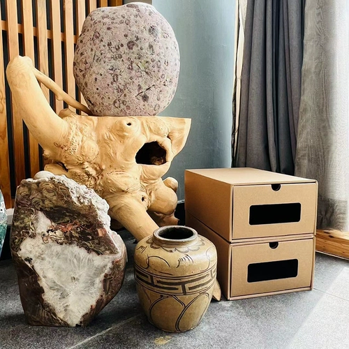 Гофрированная экологически чистая ящика для хранения коровьей бокс -бокс -бокс не сетка