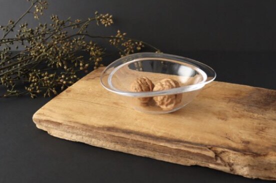 Spot onuk Same-sum River Upper Wisdom Beauty Irregular Bowl Lotus Leaf Bowl Salad Bowl Japan-Taobao