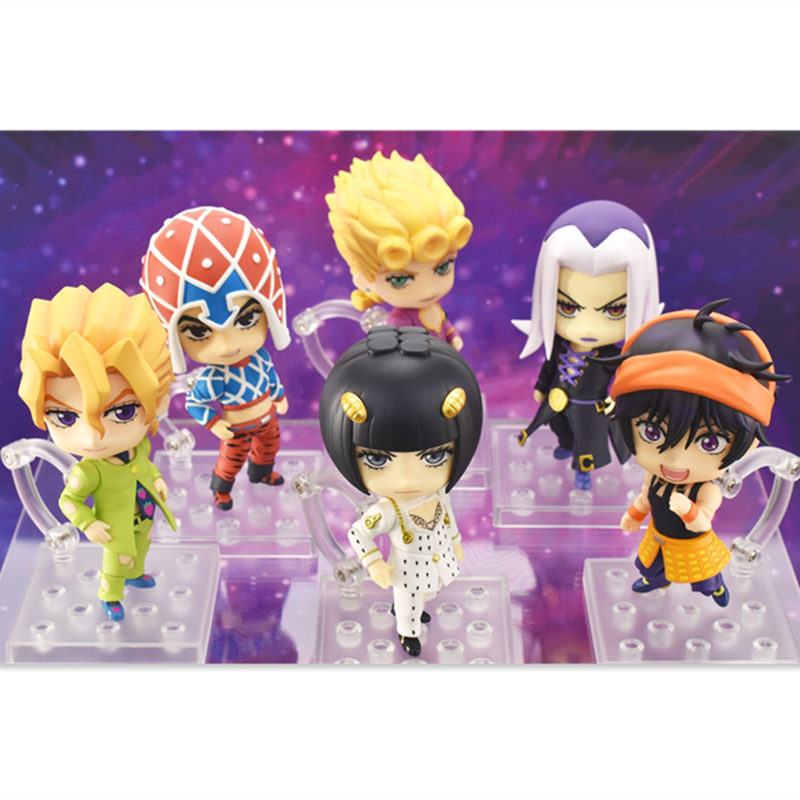 Jojo's Bizarre Adventure: Golden Wind, Giorno, Mista, Bucciarati, Diavolo, Gsc, Clay Figure Jojo's Bizarre Adventure: Golden Wind, Giorno, Mista, Bucciarati, Diavolo, Gsc, Clay Figure