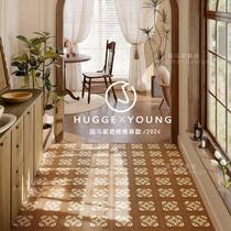 Guoma Chinese antique style B&B restaurant entrance small tiles 300x300 kitchen bathroom balcony garden floor tiles