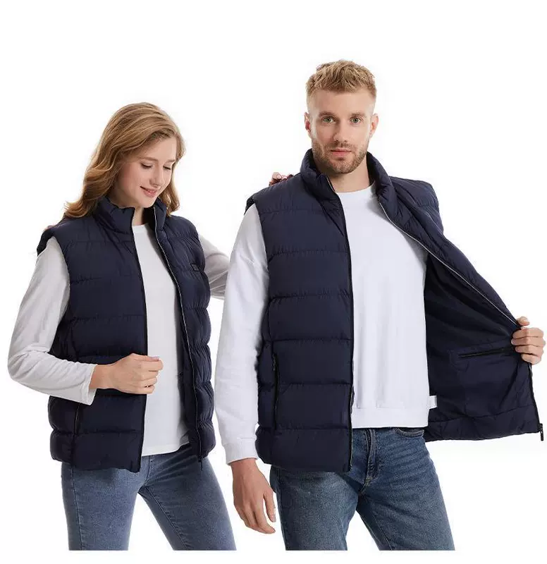 áo sưởi ấm azuki Áo sưởi điện, áo vest, quần áo tự sưởi ấm điều khiển nhiệt độ thông minh cho nam, áo sưởi có thể sạc lại cho phụ nữ trung niên và cao tuổi áo khoác sưởi ấm áo sưởi azuki