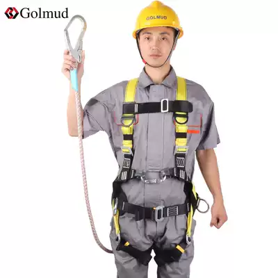 Gorm wind power safety belt high altitude safety rope set outdoor anti-fall electrician construction safety rope 895