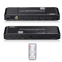 HD switcher HDM2 0b4 cut 1 with audio separation ARC 4 in 1 out HDCP2 2 4K60Hz