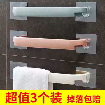 Lingguang Ministry of Commerce and Trade-free towel rack 1 second fixed super-strong weighing thick material, environmental protection, health, no odor