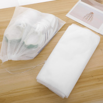 Spot sunshoe yellow bag non-woven dust bag non-woven shoe bag containing bag white shoes nonwoven shoe bag