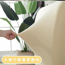 Wood bed anti - slip light luxury arc refurbished shape of the pure Nordic style 1 8 m dust cover cotton head cover