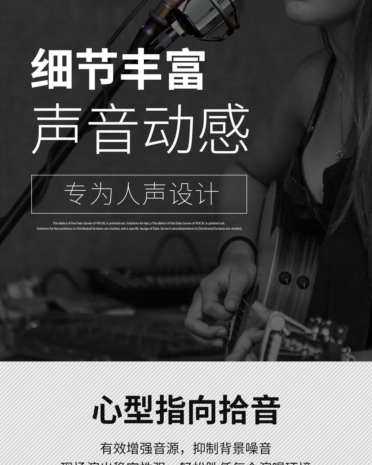 TITAN AUDIO/泰坦 T1 大振膜电容麦克风插图5