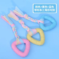 (Розовый + синий + желтый) - тканевые полоски - это клейк -треугольник