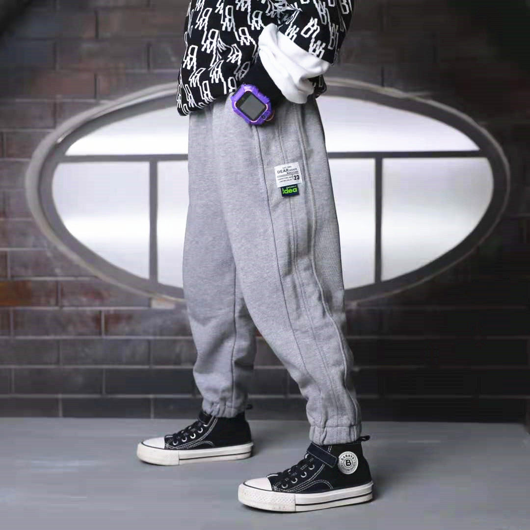 Clearance discount children's clothing boys pants big children children spring and autumn new sports cotton fashion trend casual pants