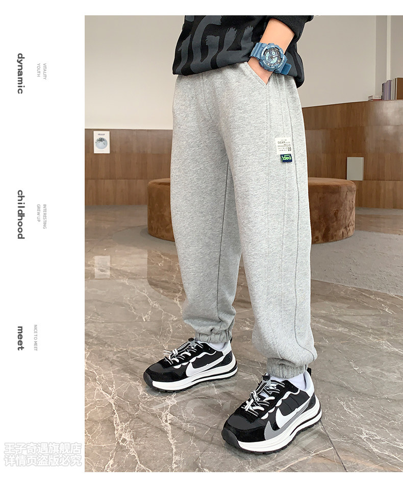 Bambarra Discount Clear Cabin Boy Pants 2022 Fashion Summer Money Children Pure Cotton Casual Trendy Sports Pants