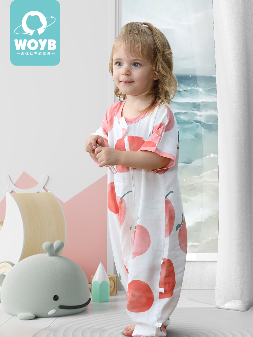 woyb baby sleeping bag 2021 spring and summer new baby leg sleeping bag four seasons universal spring and autumn children anti-kick quilt