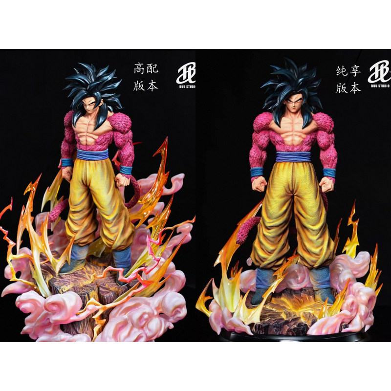 [in Stock] Resin Buu Super Saiyan 4 Double Head Version 1/6 Figure