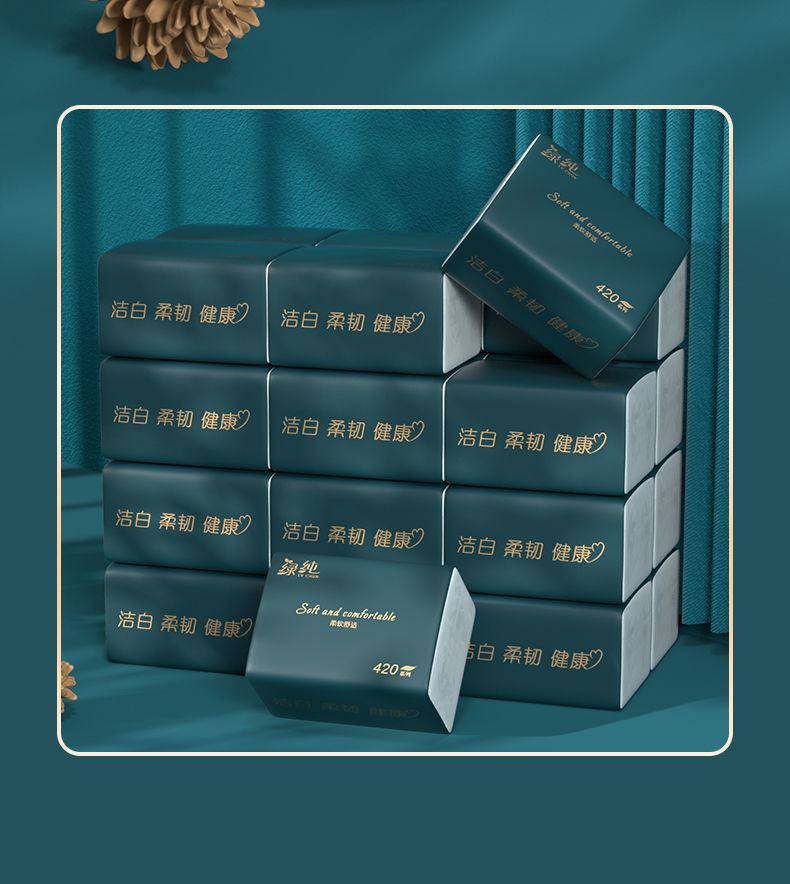 (plus increased) upscale big bag logs Home Extraction style paper towels paper towels whole box of affordable napkins toilet paper