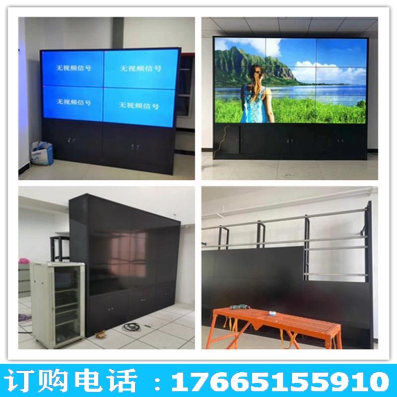 46 inch 49 inch 55 inch 65 inch 65 inch wall floor case security TV monitor mounting cabinet splicing screen assembly enclosure-Taobao