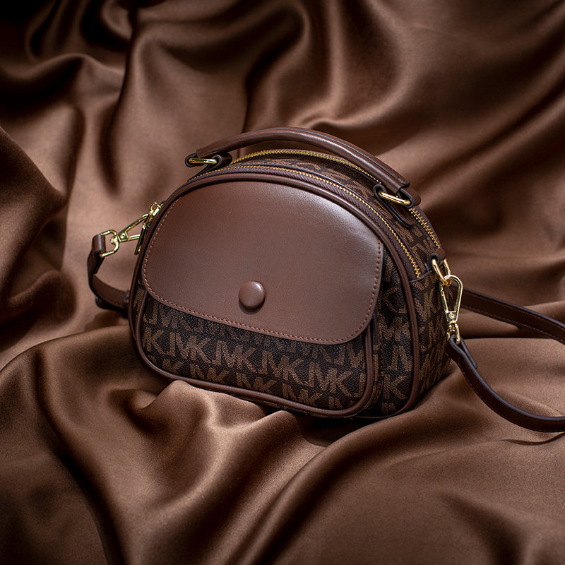 ZEALMIOR FASHION WOMEN'S BAG 2022 Summer new fashion SMALL ROUND BAG 100 LAP LADING SHOULDER BAG ADVANCED