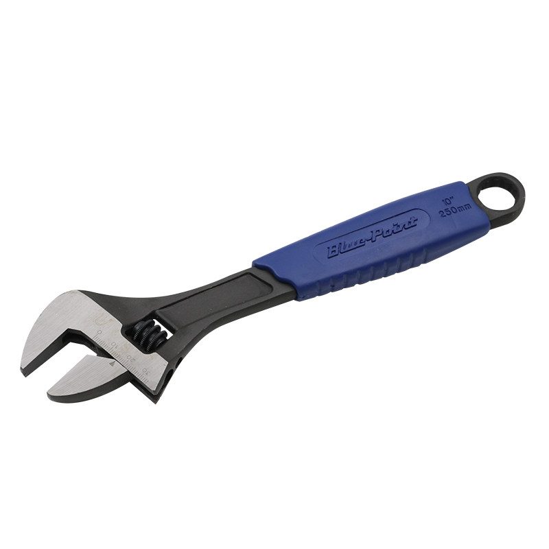 American blue dot metric universal plastic handle large open adjustable wrench scale precision 6 8 10 12 inches