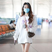 French Maje Xu Lu with the same paragraph 2021 Early spring new loose Korean version bf Lazy Wind in Lazy Breeze