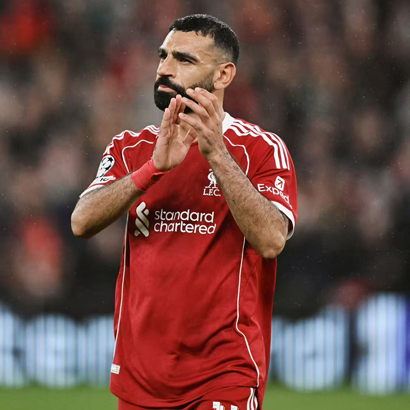 2526 Liverpool Home Jersey Wertz Salih Iraq Fan Version Player Version Short-Sleeved Football Uniform