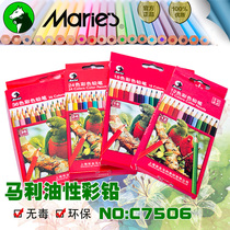 Marley oily color pencil C7506 painting graffiti pen painting filling color pencil 24 36 colors