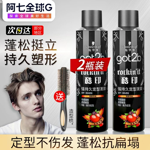 Schwarzkopf, лак для волос, мужской спрей, воск, стайлинг, долговременный эффект