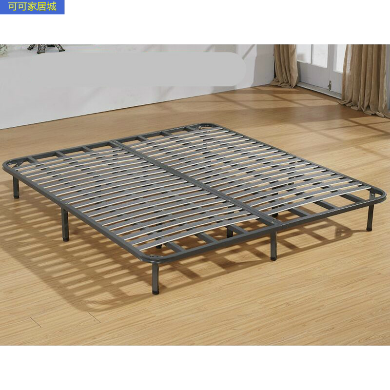 Folding bed frame row skeleton bed board support frame 1 8 meters dragon skeleton 1 5 tatami double bed shelf solid wood strip
