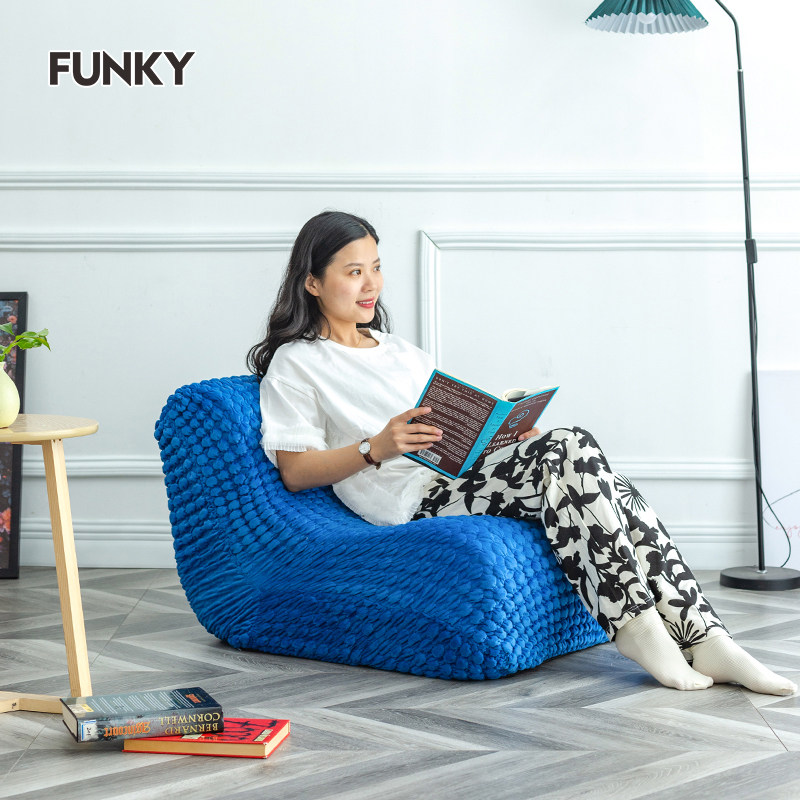 Vankeyou lazy sofa single bedroom balcony sofa reclining and sleeping room reclining leisure light luxury sofa chair