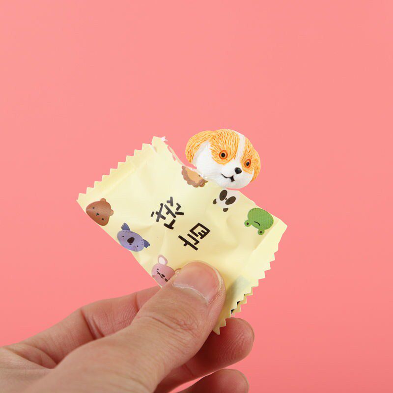 Mini animal blind bag small animal series blind bag simulation mini rabbit cat duck dog elephant model