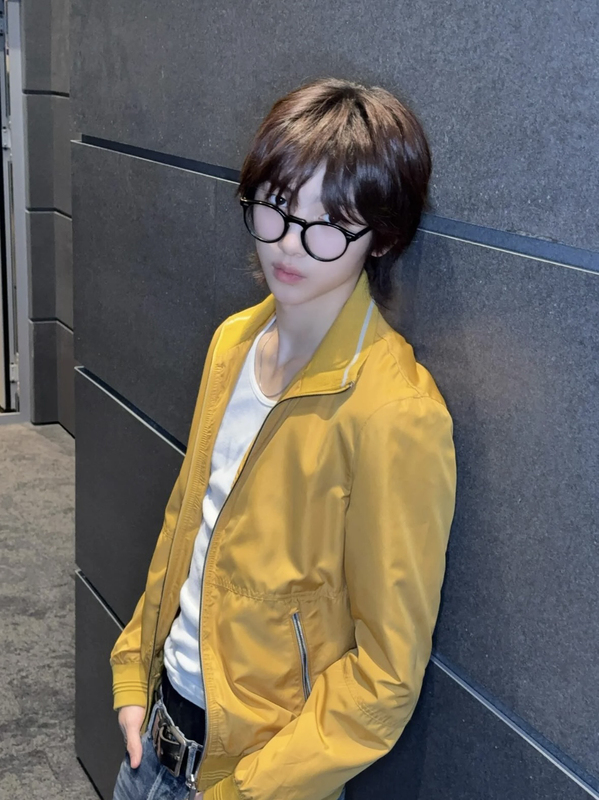 Stainless Chicken Yellow Waterproof Nylon Hediboy Slim Fit Jacket Cortis Sponsor Training Same Style