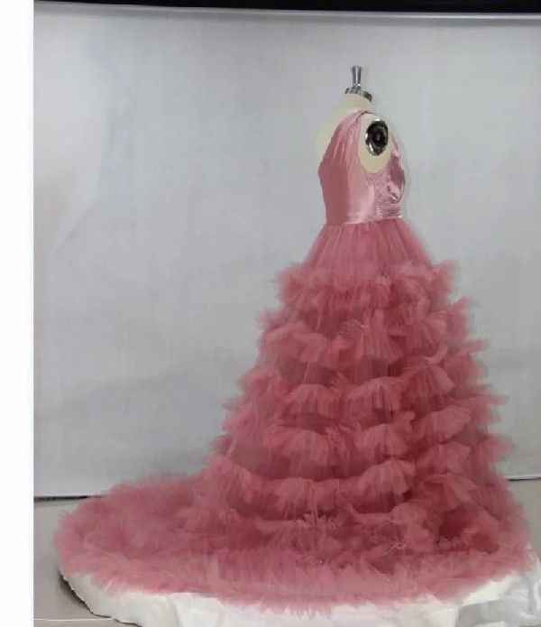 Tulle Robe Maternity Dress for Photoshoot 4 O1CN01Bb09Dl1OM4FB0RJAh !!2210284011690