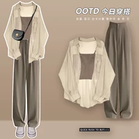 Камзол [цельный предмет] [Профессиональный костюм для женщин/высококлассный женский крутой стиль/соленый девчачий наряд/грушевидный боди/юбка для женщин летом]