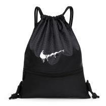 Drawstring pocket basketball bag training bag unisex large capacity sports fitness leisure storage bag sneaker bag