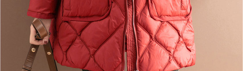 Длинный пуховик, куртка, средней длины, подходит для подростков, 2025 года, для среднего возраста 