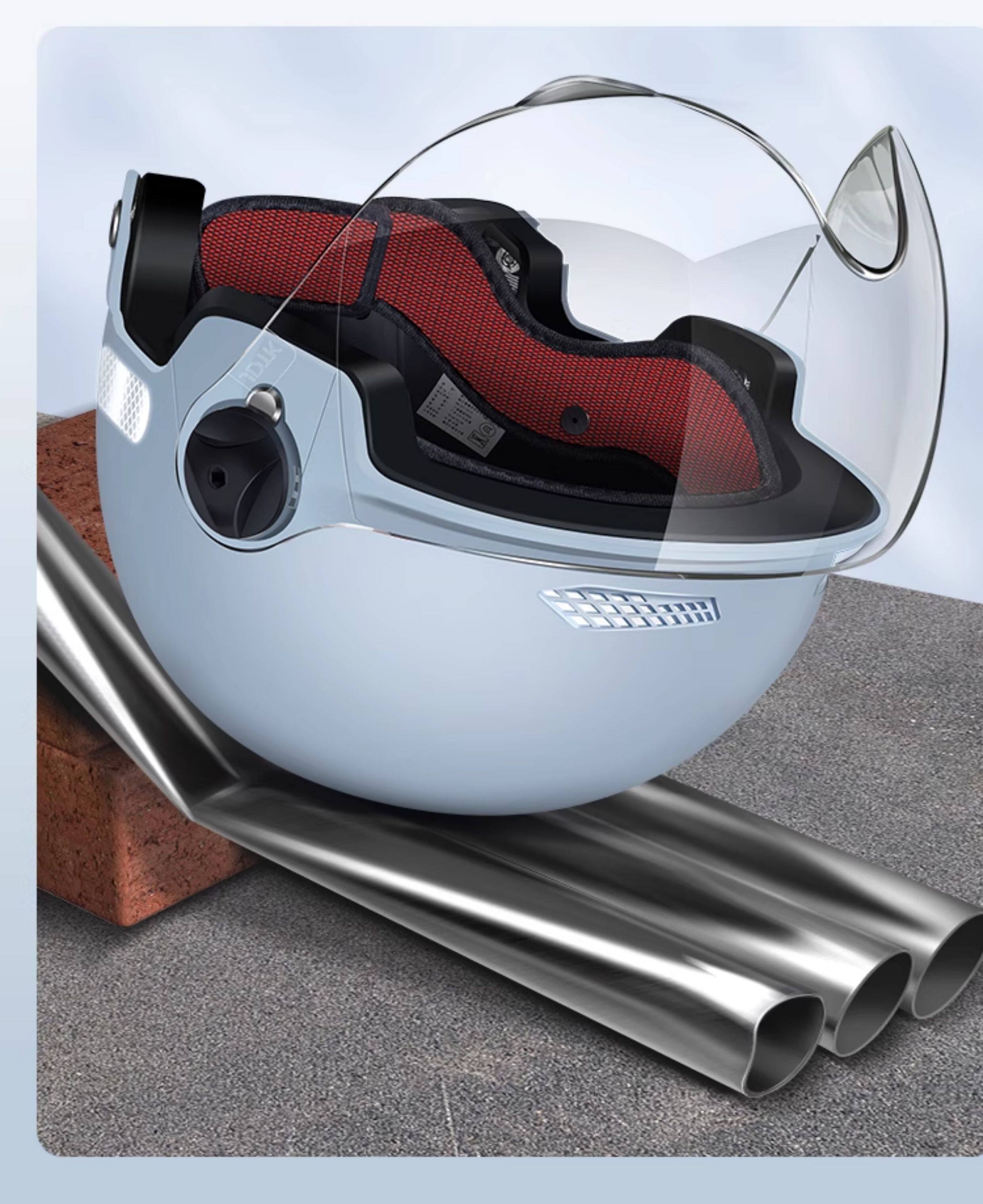 New National Standard 3C Certified Electric Vehicle Helmet for Men and Women, Summer Electric Motorcycle Safety Helmet, Children's All-Season Universal Helmet