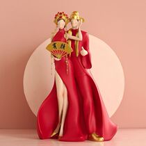 Wedding anniversary decorations gifts to husband romantic supplies Daquan living room ornaments doll bedroom bedside