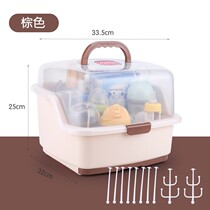 Baby bowl chopstick containing box baby bottle containing box accessory tool Childrens bowl chopstick contained with cover dust draining