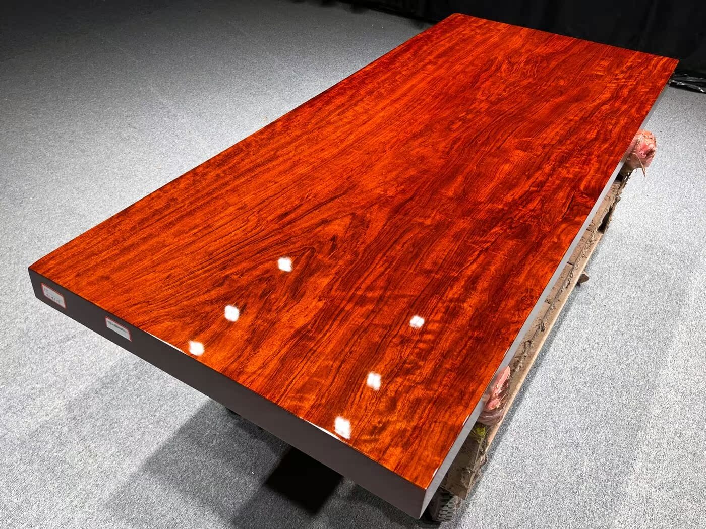 Bahua large board solid wood log tea table and chair combination modern minimalist boss table tea table new Chinese Zen tea table