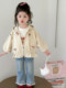 Girls' Spring and Autumn Hooded Jacket 2026 New Stylish Children's Autumn Outfit Fashionable Baby Jacket Top